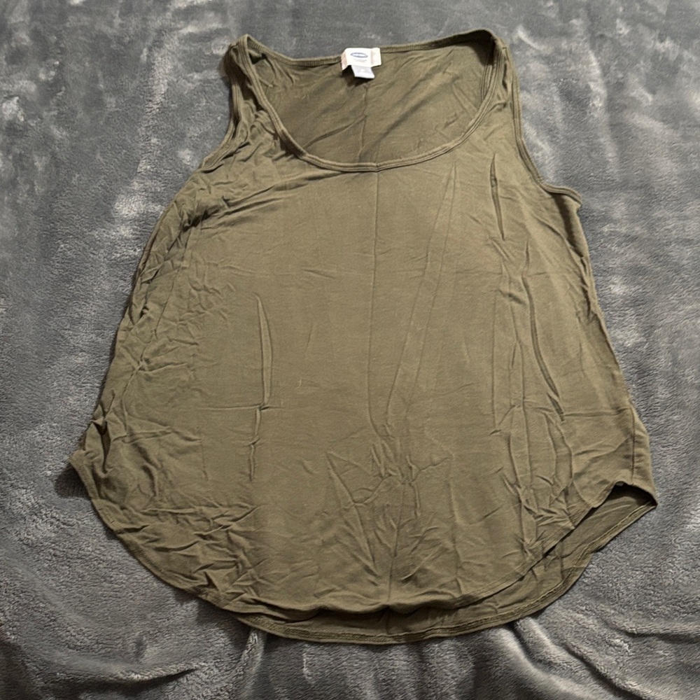 Old Navy Olive Women's Tank Top